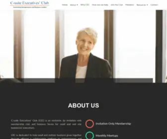 Csuiteexecutivesclub.com(Connecting Entrepreneurs and business leaders) Screenshot
