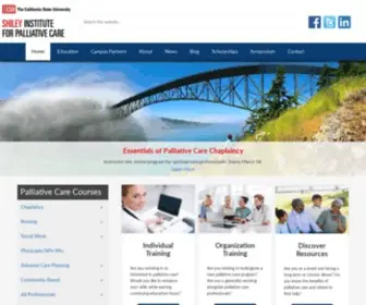 Csupalliativecare.org(CSU Shiley Haynes Institute for Palliative Care) Screenshot
