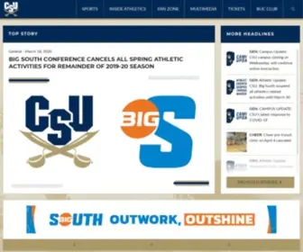 Csusports.com(Charleston Southern University) Screenshot
