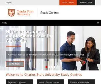 Csustudycentres.edu.au(CSU Study Centres in Brisbane) Screenshot