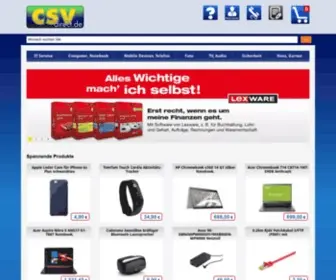 CSV-Direct.de(Computer Fachgeschäft und mehr) Screenshot