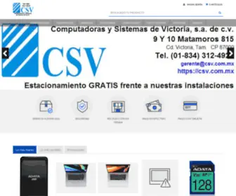 CSV.com.mx(CSV) Screenshot