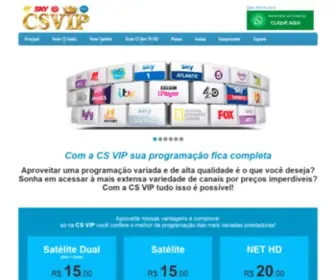 Csvip.com.br(Servidor CS é na CS VIP) Screenshot