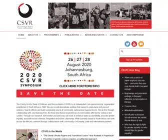CSVR.org.za(CSVR) Screenshot