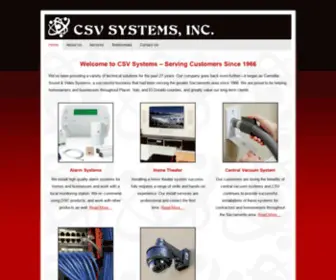 CSVSYstems.com(CSV Systems) Screenshot