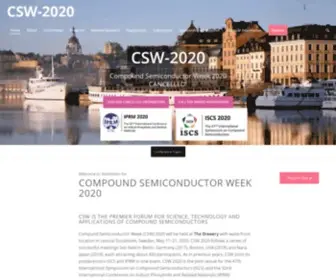 CSW-2020.se(Compound Semiconductor Week) Screenshot