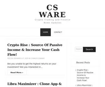 Csware.org(Crypto Currencies) Screenshot