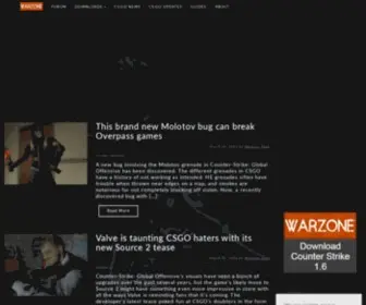 Cswarzone.com(Download CS 1.6) Screenshot