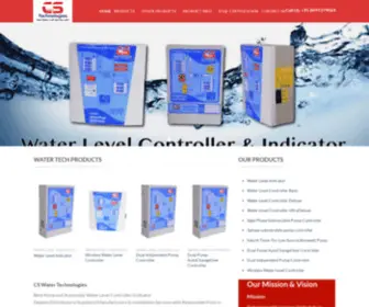 Cswatertech.com(Buy Water Level Controller in Bangalore) Screenshot