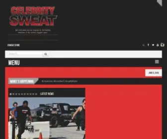 Csweat.com(CELEBRITY SWEAT) Screenshot