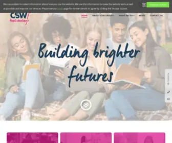 CSWgroup.co.uk(Our Mission) Screenshot