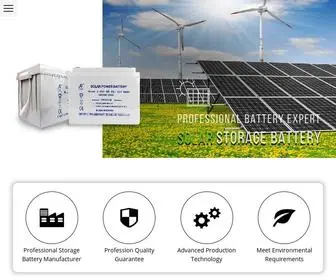 CSWLDY.com(12v Sealed Solar Battery Manufacturers) Screenshot