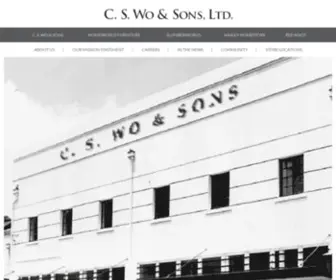 Cswo.com(Wo & Sons) Screenshot