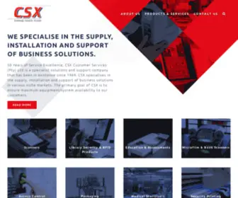 CSX.co.za(Home) Screenshot