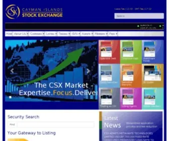 CSX.com.ky(CSX Home) Screenshot