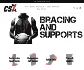 CSXsport.ca(Champion CSX compression sportswear) Screenshot
