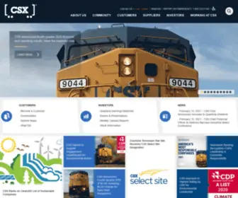 CSXT.com(Home) Screenshot