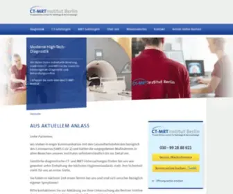 CT-Mrtinstitut.de(Im CT) Screenshot