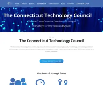 CT.org(The Connecticut Technology Council) Screenshot