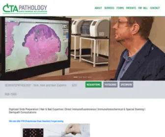 Cta-Lab.com(CTA Pathology) Screenshot