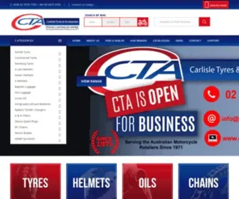 Ctaaustralia.com.au(Motorcycle parts) Screenshot