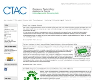 Ctac-NH.org(Computer Technology Assistance Corps CTAC) Screenshot