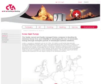 Cta.ch(Klimageräte) Screenshot
