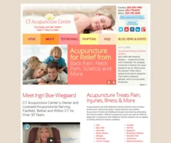 Ctacupuncture.com(CT Acupuncture Center) Screenshot