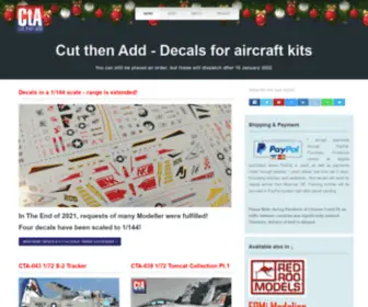 Ctamodels.com(Cut then Add) Screenshot