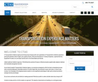 Ctas.net(Global Transportation Collection Agency) Screenshot