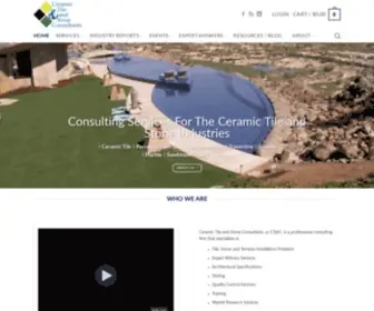Ctasc.com(Consulting Services For The Ceramic Tile And Stone Industry (CTaSC)) Screenshot