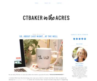 Ctbakerintheacres.com(Ctbaker in the acres) Screenshot