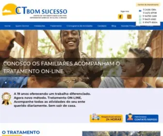 Ctbomsucesso.com.br(Centro Terapêutico Bom Sucesso) Screenshot