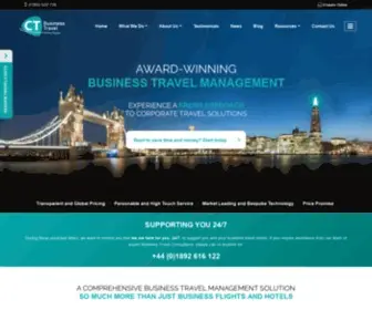 Ctbusinesstravel.co.uk(Business Travel) Screenshot
