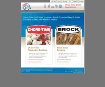 CTbworld.com(Chore-Time® Brock® International) Screenshot