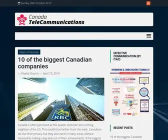 Ctca.ca(An efficient telecommunications network) Screenshot