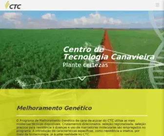 Ctcanavieira.com.br(Centro de Tecnologia Canavieira) Screenshot