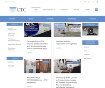 CTC.edu.uy(Inicio) Screenshot