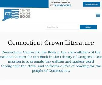 Ctcenterforthebook.org(Connecticut center for the book) Screenshot