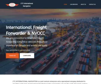 CTCFRT.com(CTC International Navigation) Screenshot