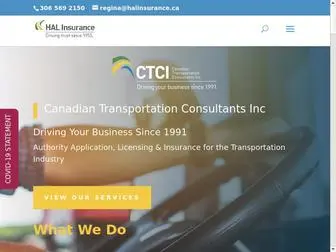 Ctci-Canada.com(Cornelisse Transport Consulting Inc) Screenshot