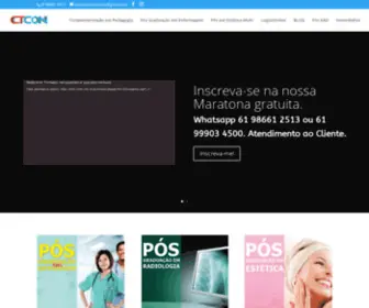 Ctcon.com.br(Sua Pós Graduação EAD) Screenshot