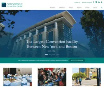 Ctconventions.com(Connecticut Convention Center) Screenshot