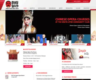 Ctcopera.com.sg(Chinese Theatre Circle) Screenshot