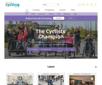 CTC.org.uk(Cycling UK) Screenshot