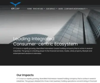 Ctcorpora.com(CT Corp) Screenshot