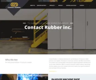 CTcrubber.com(Contact Rubber) Screenshot