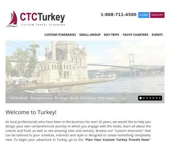 CTcturkey.com(Travel Turkey) Screenshot