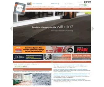 Ctdahome.org(Ceramic Tile Distributor Association) Screenshot