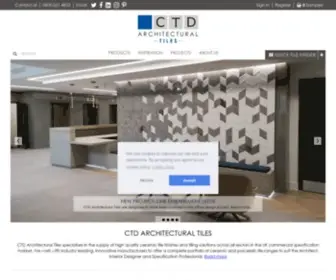 Ctdarchitecturaltiles.co.uk(CTD Architectural Tiles) Screenshot